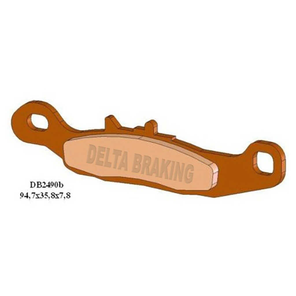 Delta Brake Pads - DB2490 MX-D GF4245