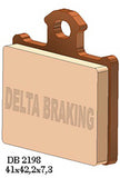 Delta Brake Pads - DB2198 MX-D GF4297