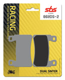 SBS FRICTION - Dual Sinter Front Racing Brake Pads - Moto2, 3 & WSBK SPEC - 860DS2-