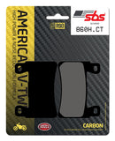SBS FRICTION - Carbon Tech Front H-D Brake Pads - 860H.CT-