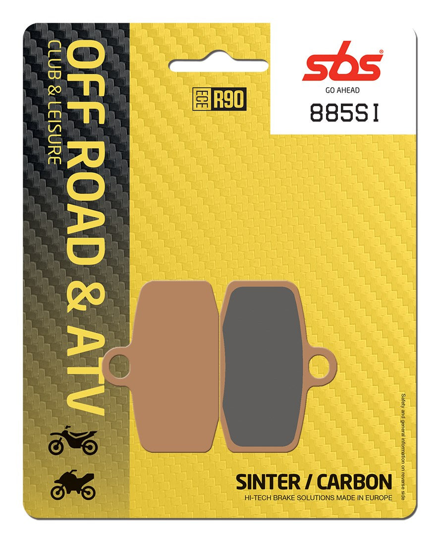 SBS FRICTION - Sinter Off Road Front Brake Pads - 885SI-