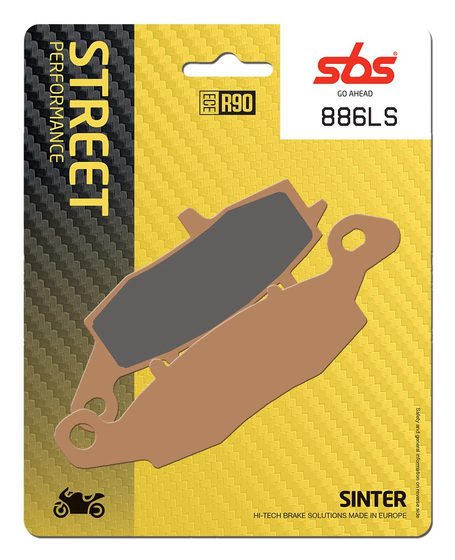 SBS FRICTION - Sinter Rear Brake Pads - 886LS-