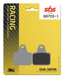 SBS FRICTION - Dual Sinter Front Racing Brake Pads - Moto 2, 3 & WSBK SPEC - 887DS-