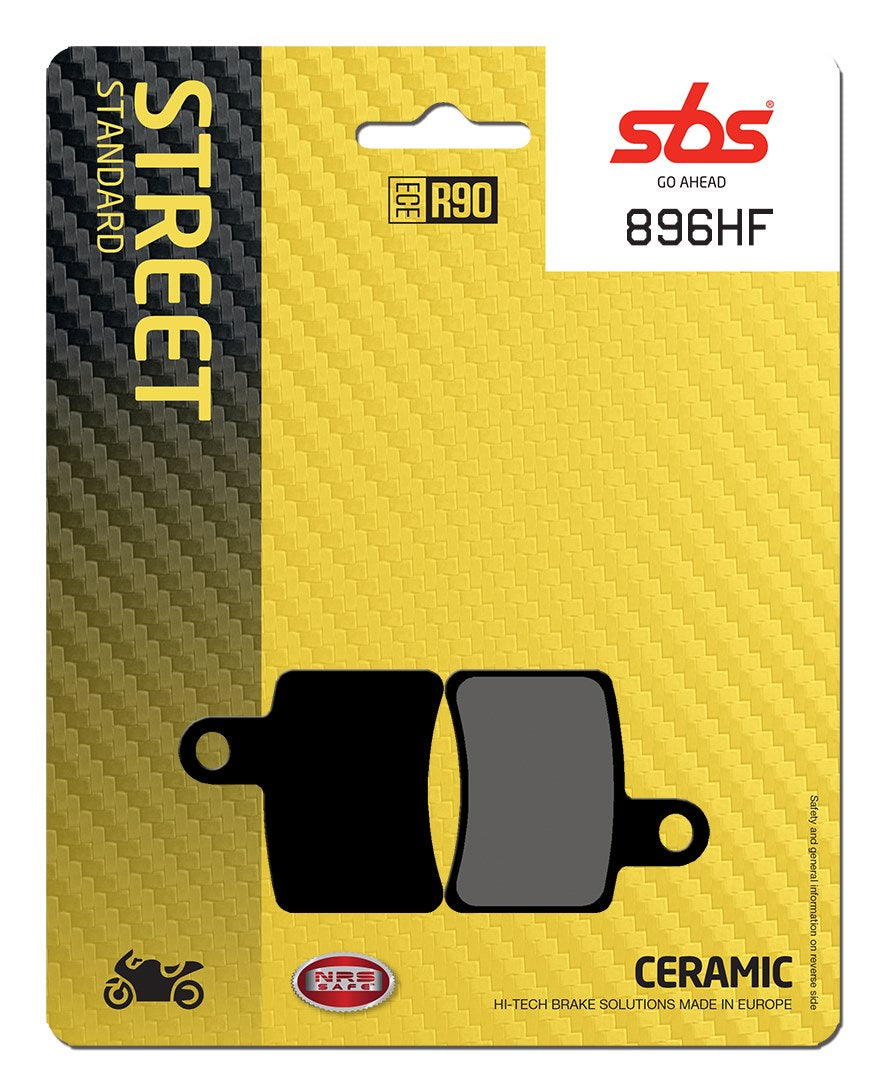 SBS FRICTION - Ceramic Rear Brake Pads - 896HF-