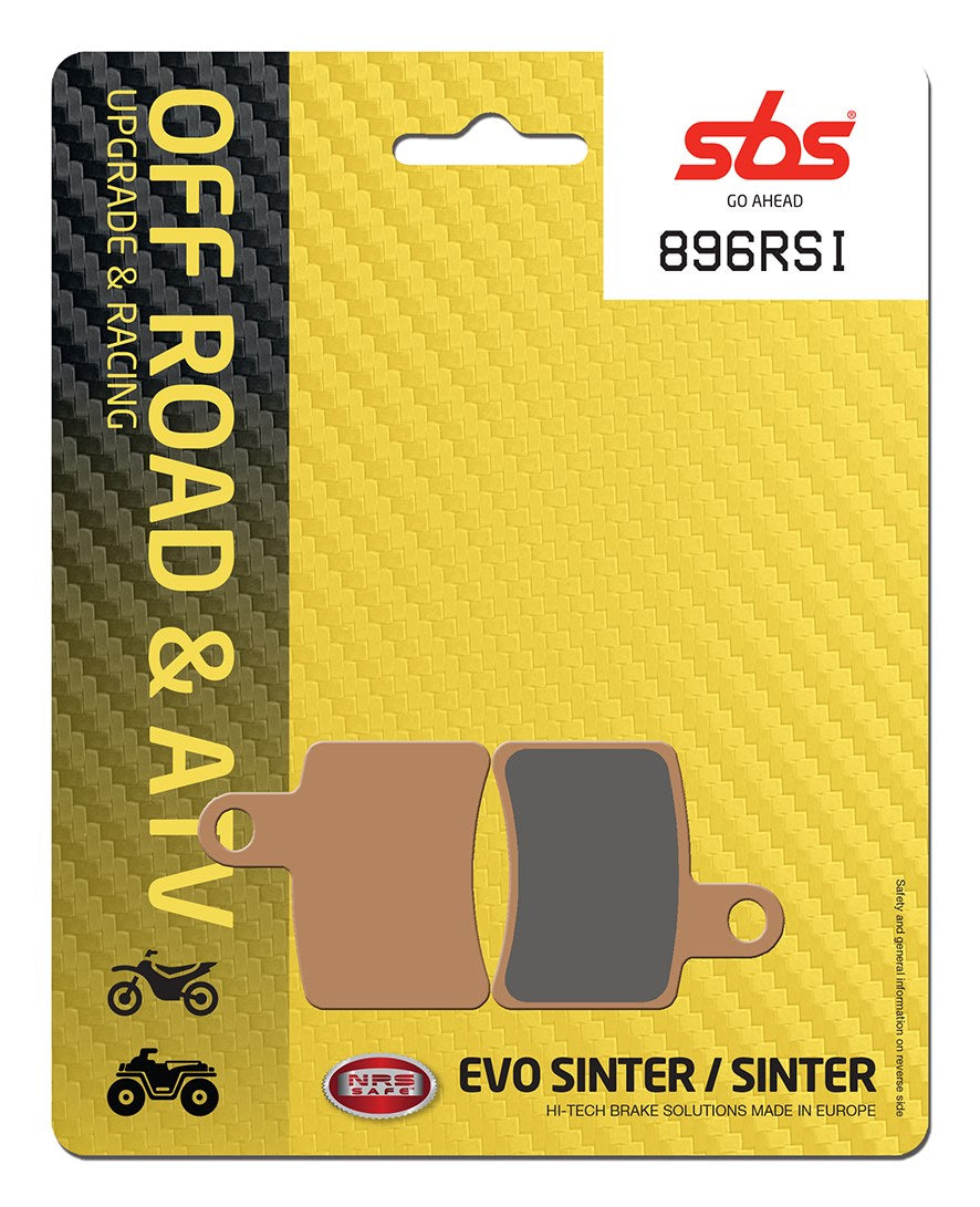 SBS FRICTION - Racing Sinter Off Road Rear Brake Pads - 896RSI-