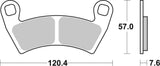 SBS FRICTION - Racing Sinter Front / Rear Off Road Brake Pads - 897RSI-