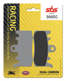 SBS FRICTION - Dual Carbon Front Brake Pads - (Track Use) - 900DC-