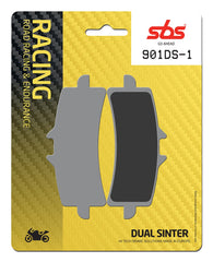 SBS FRICTION - Dual Sinter Front Racing Brake Pads - Moto2, 3 & WSBK SPEC - 901DS-