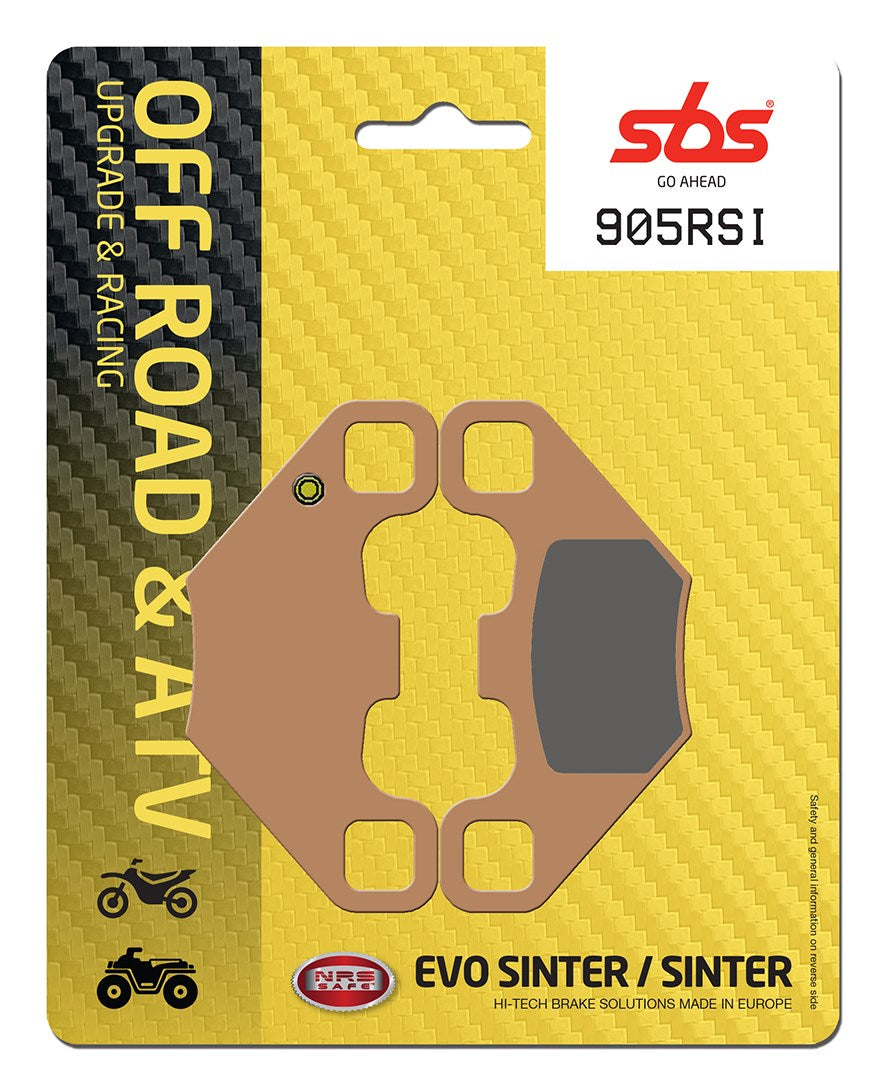 SBS FRICTION - Racing Sinter Off Road Front Brake Pads - 905RSI-