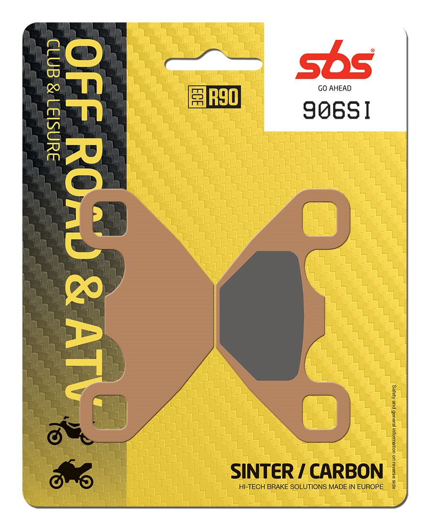 SBS FRICTION - Sinter Off Road Rear Brake Pads - 906SI-