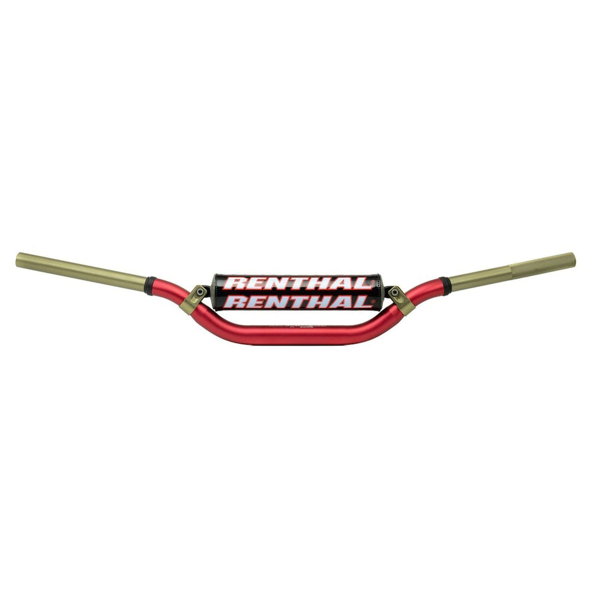 RENTHAL TWINWALL H/BAR RC HIGH RED W/BAR PAD (922-01-RD-07-185)