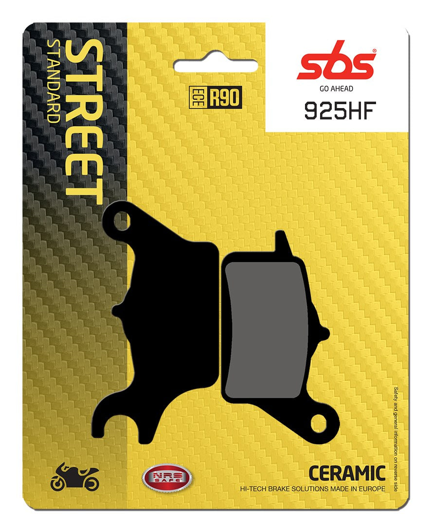 SBS FRICTION - Ceramic Front Brake Pads (SBS 216) - 925HF-