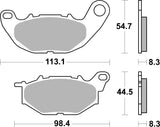 SBS FRICTION - Dual Sinter Front Racing Brake Pads - Moto2, 3 & WSBK SPEC - 931DS2-