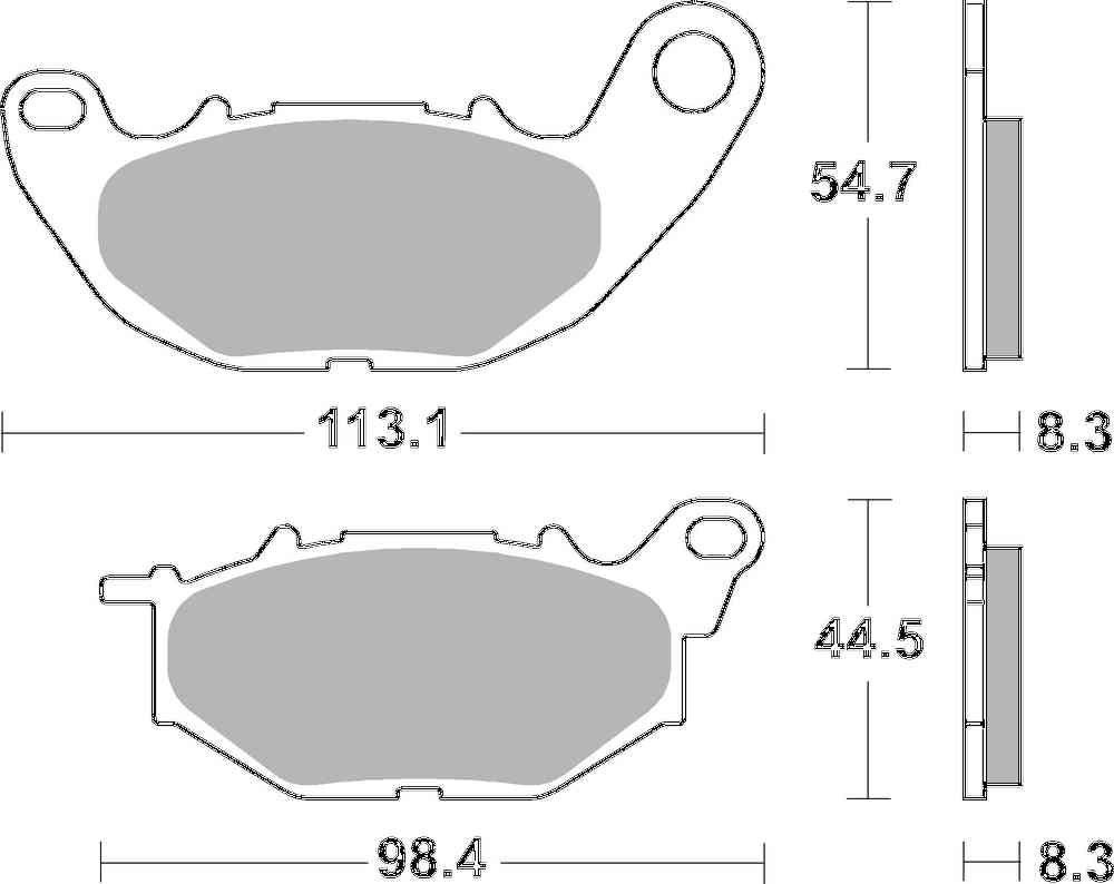 SBS FRICTION - Sinter Front Brake Pads (SBS 229) - 931HS-