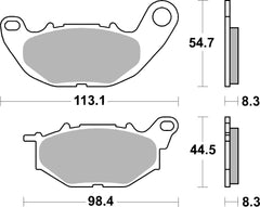 SBS FRICTION - Road Sport & Track Sinter Front Brake Pads (SBS 229) - 931RST-