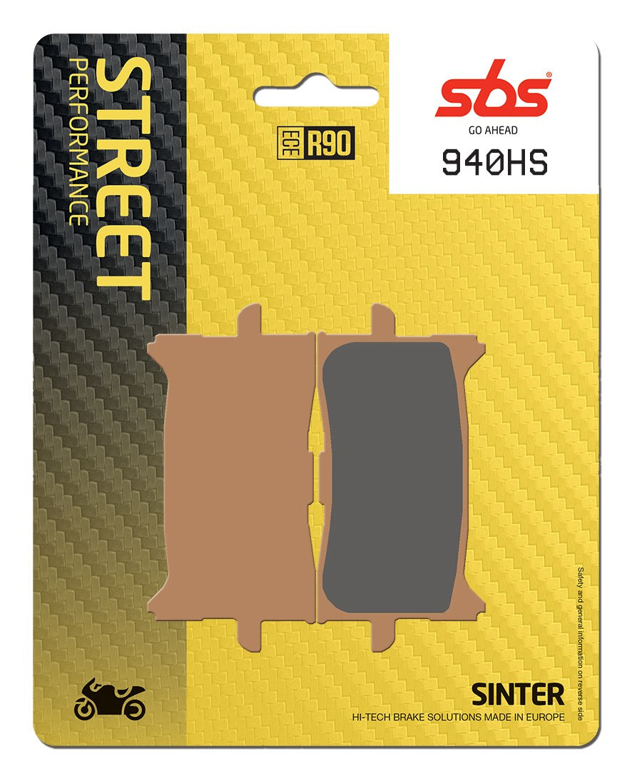 SBS FRICTION - Sinter Front Brake Pads - 940HS-