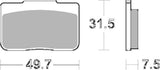 SBS FRICTION - Carbon Tech Racing Rear Brake Pads - 942RQ-