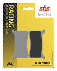 SBS FRICTION - Dual Sinter Front Racing Brake Pads - Moto2, 3 & WSBK SPEC - 947DS2-