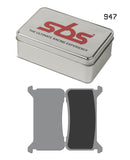 SBS FRICTION - Dual Sinter Front Racing Brake Pads - Moto2, 3 & WSBK SPEC - 947DS-