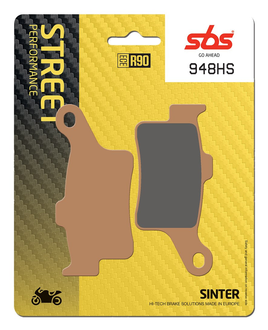 SBS FRICTION - Sinter Front Brake Pads - 948HS-