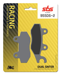 SBS FRICTION - Dual Sinter Front Racing Brake Pads - Moto2, 3 & WSBK SPEC - 955DS2-