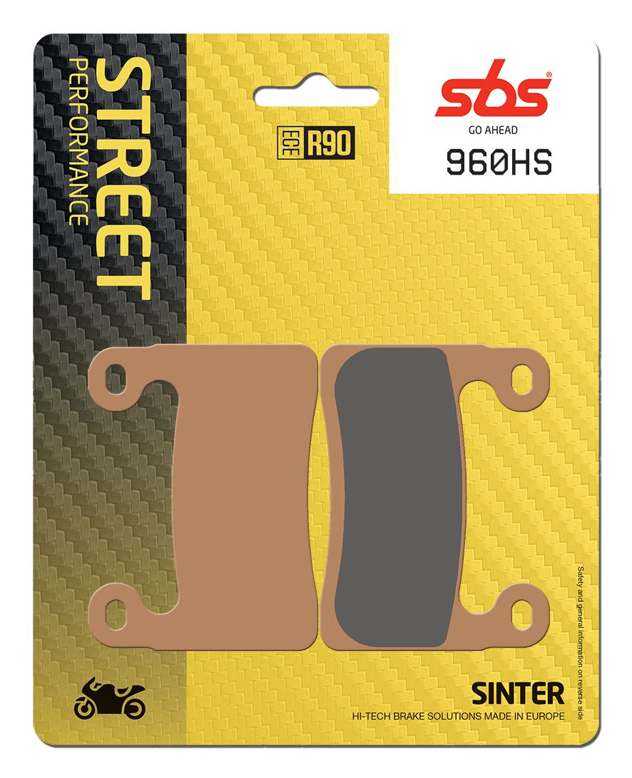SBS FRICTION - Sinter Front Brake Pads - 960HS-