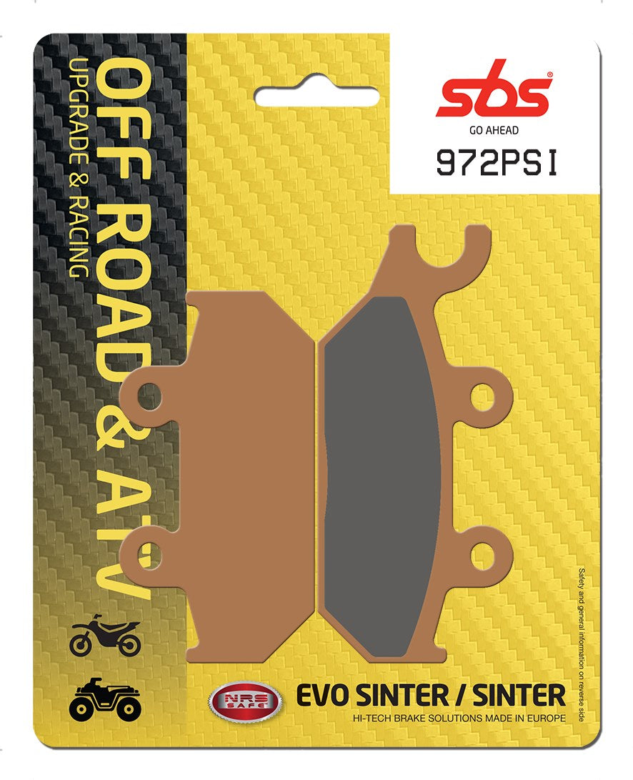 SBS FRICTION - Evo Sinter Front ATV Brake Pads - 972PSI-
