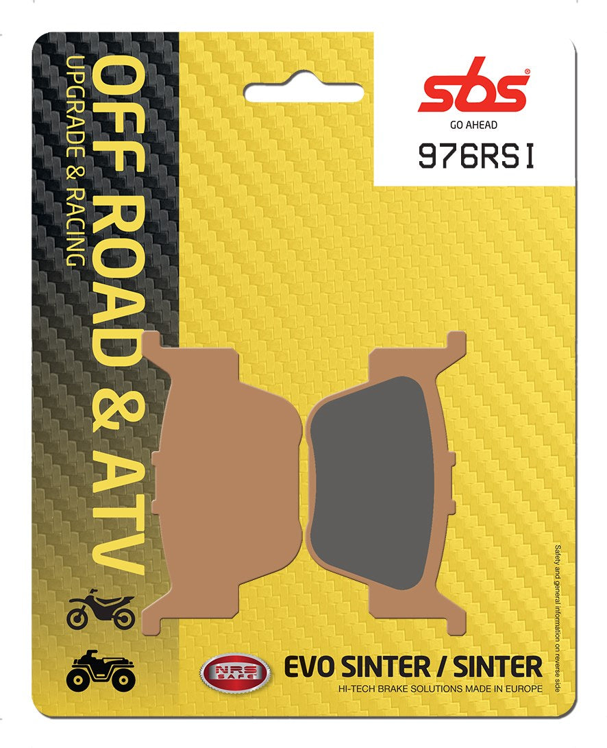 SBS FRICTION - Racing Sinter Off Road Rear Brake Pads - 976RSI-