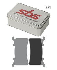 SBS FRICTION - Dual Sinter Front Racing Brake Pads - Moto2, 3 & WSBK SPEC - 985DS-