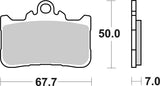 SBS FRICTION - Sinter Front Brake Pads - 994HS-