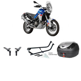 V36 Wizard Silver Topbox Kit TUAREG 660 21-25 - A021V36BPSIL
