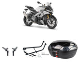 S48 Astra Black Topbox Kit TUONO 1100 V4 21-25 - A022S48BPBLK