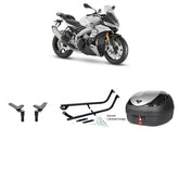 V36 Wizard Silver Topbox Kit TUONO 1100 V4 21-25 - A022V36BPSIL