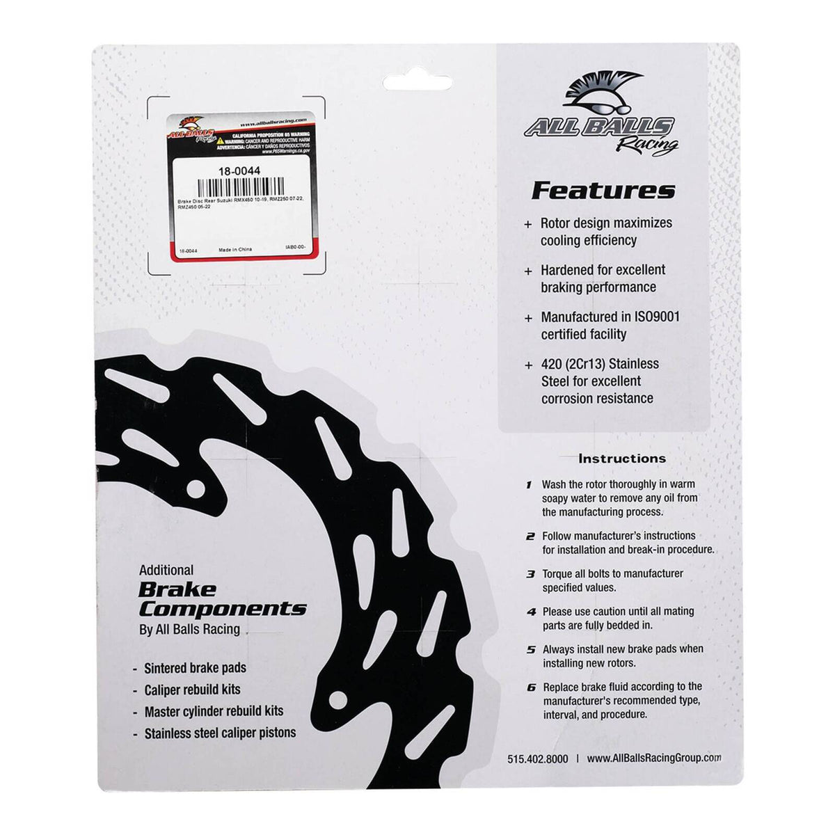 Brake Disc 18-0044