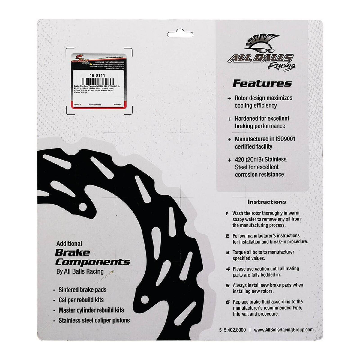 Brake Disc 18-0111