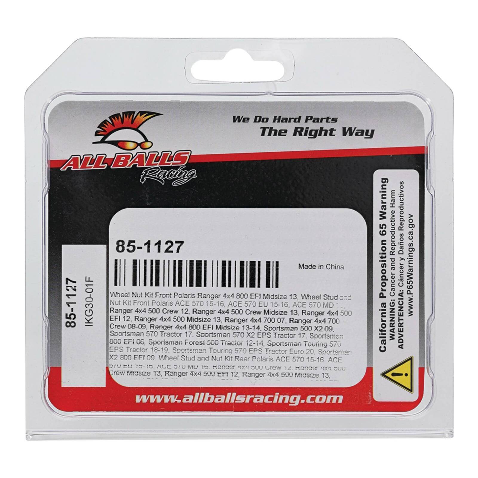 Wheel Stud and Nut Kit – 85-1127