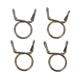 All Balls Racing Fuel Hose Clamp Kit - 9mm Wire (4 Pack)