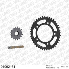 AFAM Chain Sprocket Kit Steel Honda CMX1100A Rebel 2021-2023