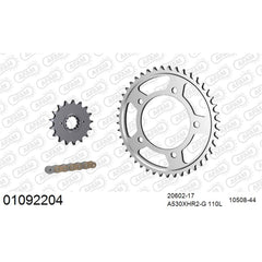 AFAM Chain Sprocket Kit Steel Honda CBR 1100 XX 1997-2008