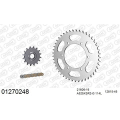AFAM Chain Sprocket Kit Steel Yamaha R6 2006-2022