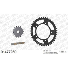 AFAM Chain Sprocket Kit Steel Suzuki V-Strom 1050 (DE) 2023-2023