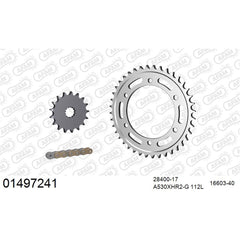 AFAM Chain Sprocket Kit Steel Suzuki GSX 1300 R Hayabusa 1999-2007