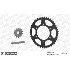AFAM Chain Sprocket Kit Steel Kawasaki ZZR 250 1990-2003