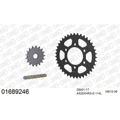 AFAM Chain Sprocket Kit Steel Kawasaki ZX 10 R 2016-2020