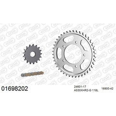 AFAM Chain Sprocket Kit Steel Kawasaki ZX-14 (ZZR1400) ABS 2012-2020
