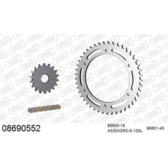 AFAM Chain Sprocket Kit Steel Triumph Tiger 1050 Sport 2013-2021