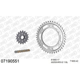 AFAM CHAIN SPROCKET KIT STEEL KTM 1050 ADVENTURE 2015-2016