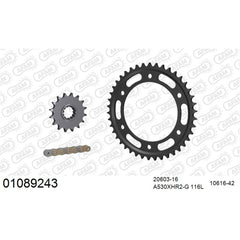 AFAM Chain Sprocket Kit Steel Honda CBR 1000 R 2008-2016