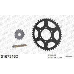AFAM Chain Sprocket Kit Steel Kawasaki Vulcan 650 S ABS 2019-2023