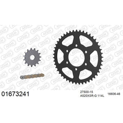 AFAM Chain Sprocket Kit Steel Kawasaki Versys 650 2007-2023